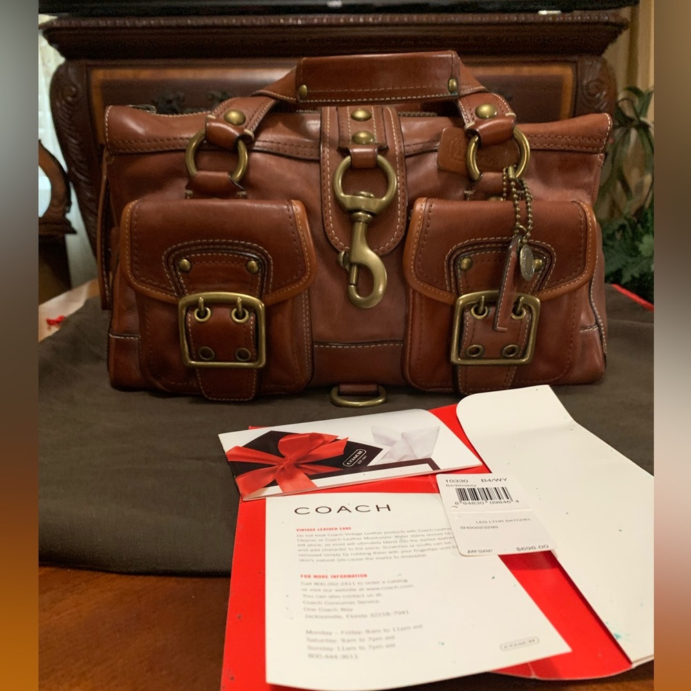 Coach Leather Satchel